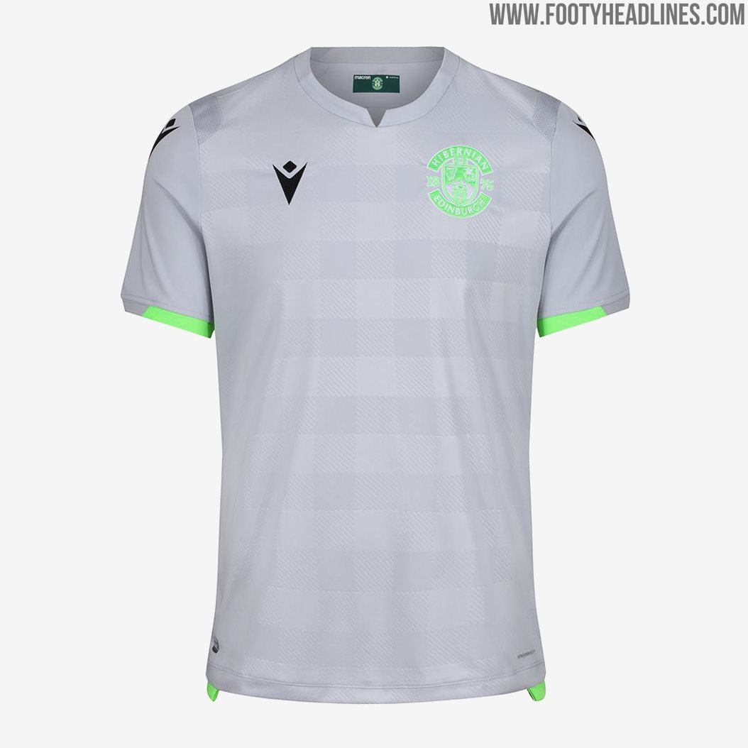 Hibs top adidas strip
